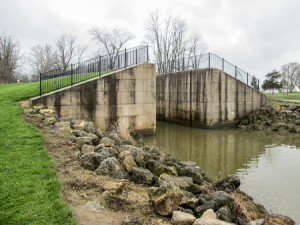 Reconstructed Lock 14 of the Miami and Erie Canal